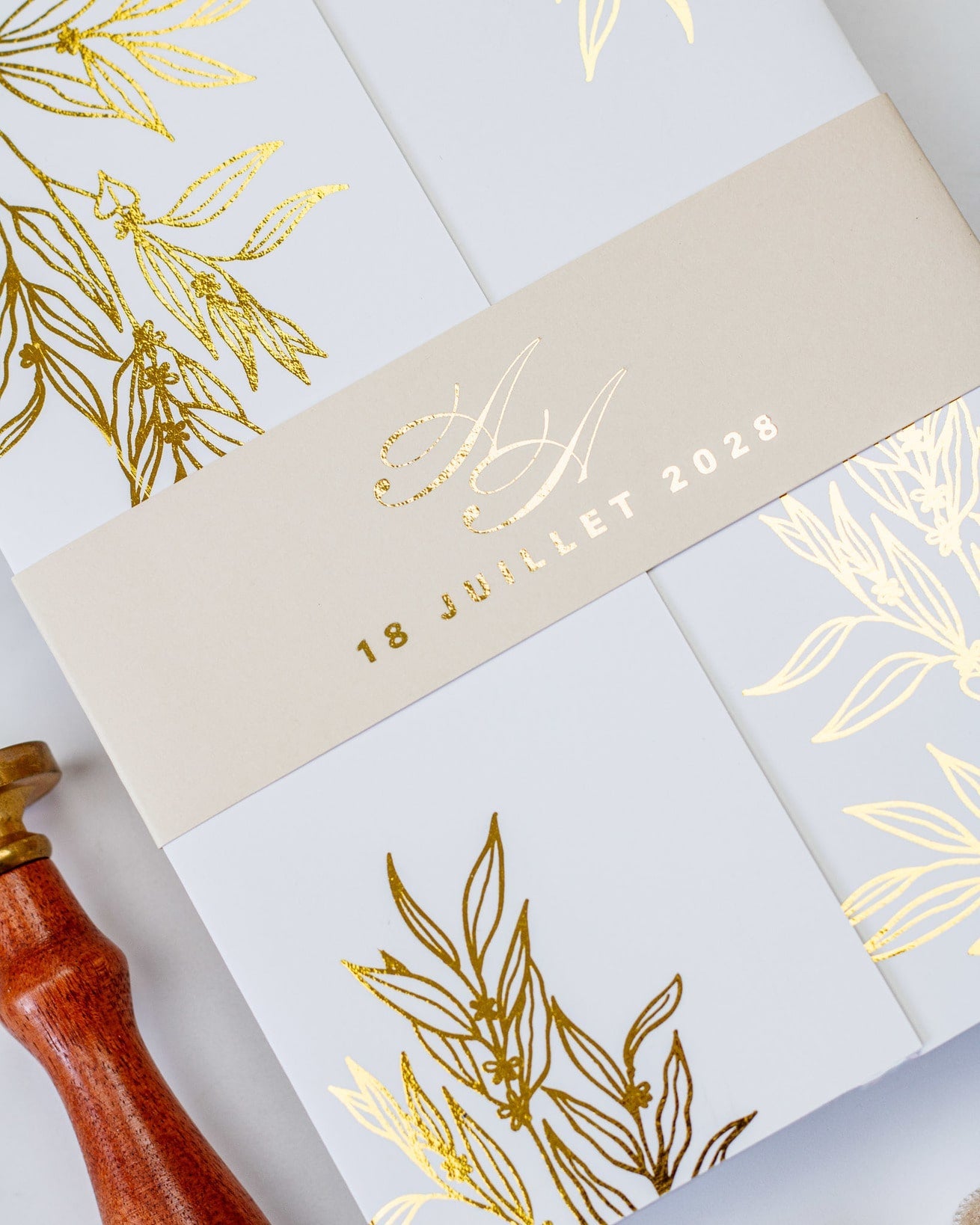 Eva - Echantillon - Faire - part - Luxe Carterie Studio