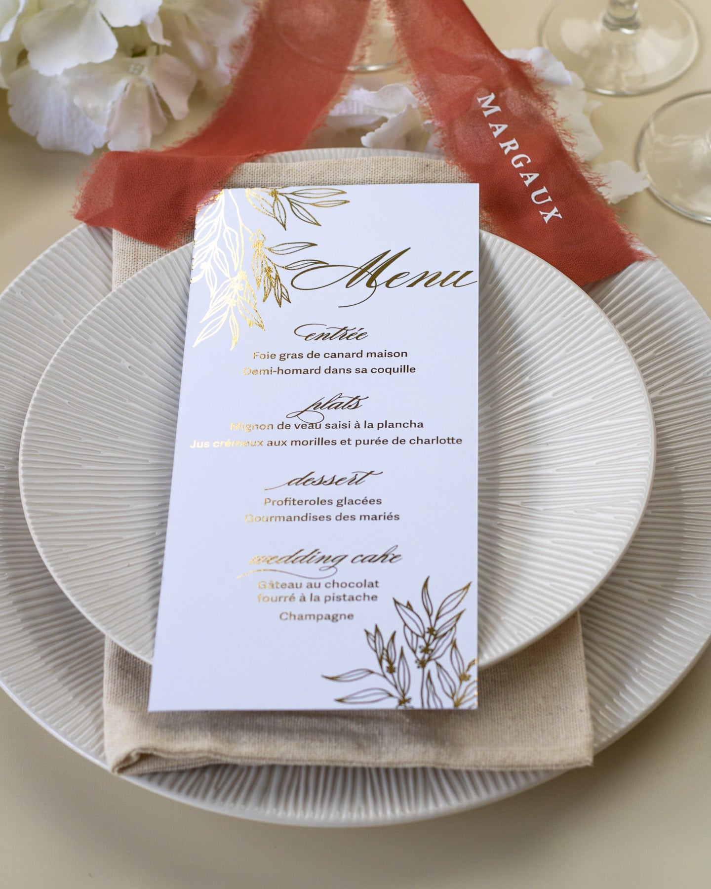 Eva - Menu - Menu - Luxe Carterie Studio