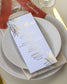 Eva - Menu - Menu - Luxe Carterie Studio