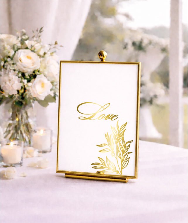 Eva - Nom de table - Nom de table - Luxe Carterie Studio