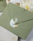 Eva - Sticker (lot de 15) - Stickers étiquettes - 4 cm - Lot de 15 - Luxe Carterie Studio