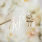 Eva - Sticker (lot de 15) - Stickers étiquettes - 4 cm - Lot de 15 - Luxe Carterie Studio