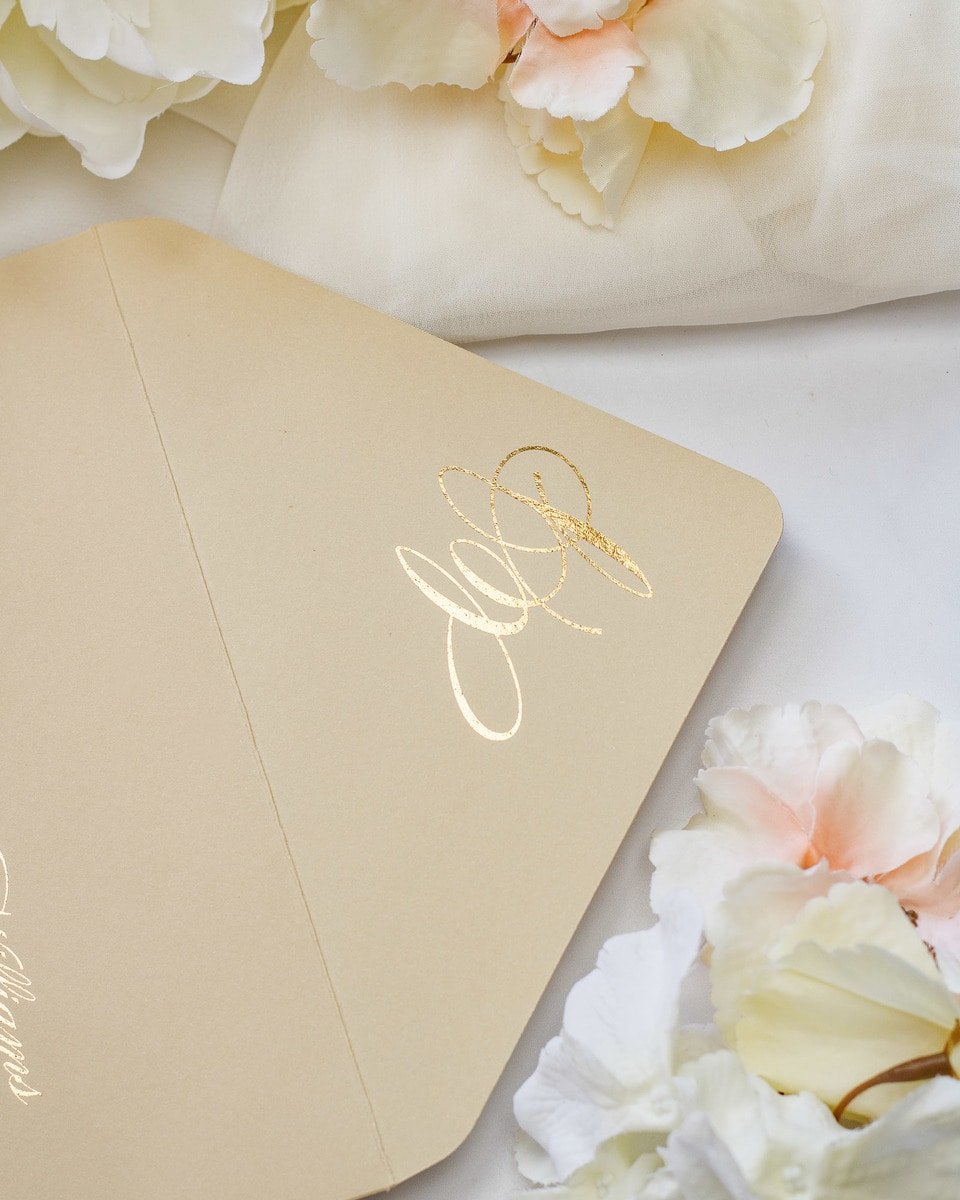 Eve - Faire - part - Sans enveloppe - Luxe Carterie Studio