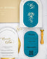 "Eve" - Faire-part de mariage moderne, chic et élégant avec dorure or – Wedding stationery - Création Luxe Carterie Studio