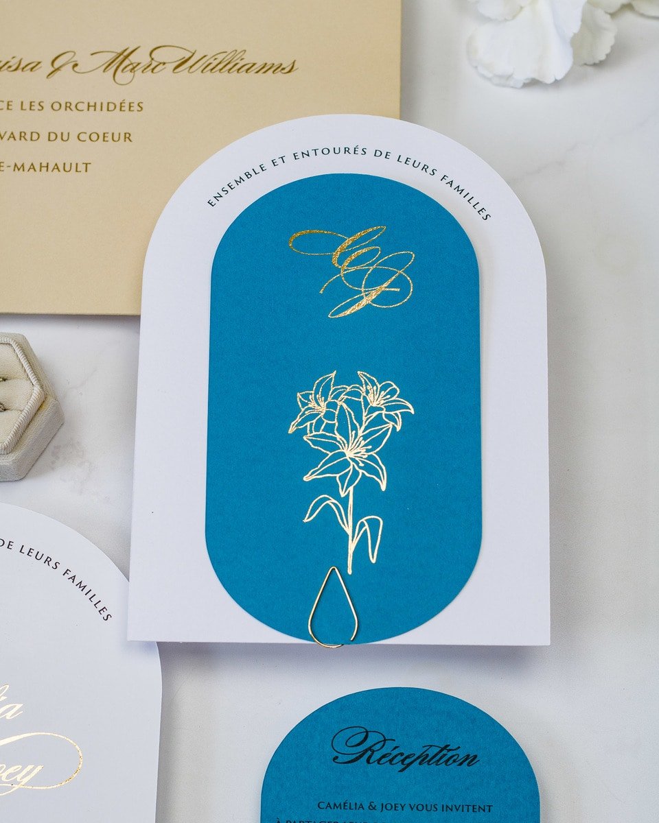 Eve - Echantillon - Faire - part - Luxe Carterie Studio