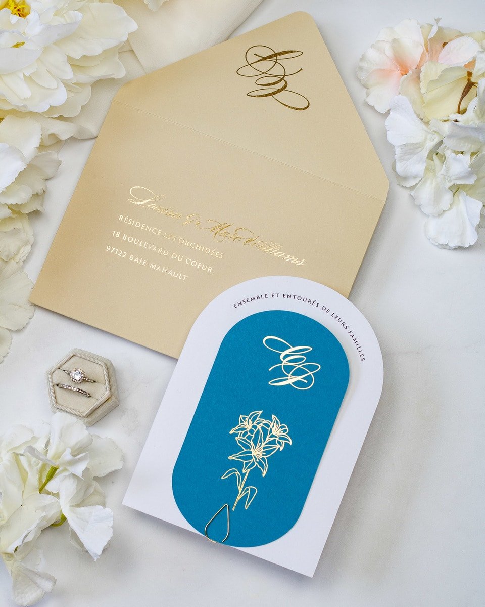 Eve - Echantillon - Faire - part - Luxe Carterie Studio