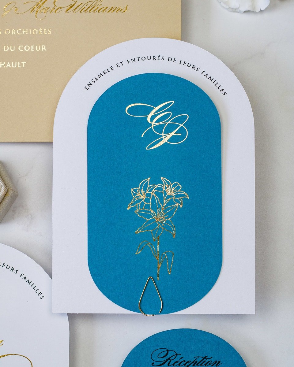 Eve - Echantillon - Faire - part - Luxe Carterie Studio