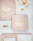 "Alamanda" - Faire-part de mariage chic, élégant et romantique avec dorure or - Wedding stationery - Création Luxe Carterie Studio