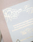 "Alamanda" - Faire-part de mariage chic, élégant et romantique avec dorure or - Wedding stationery - Création Luxe Carterie Studio