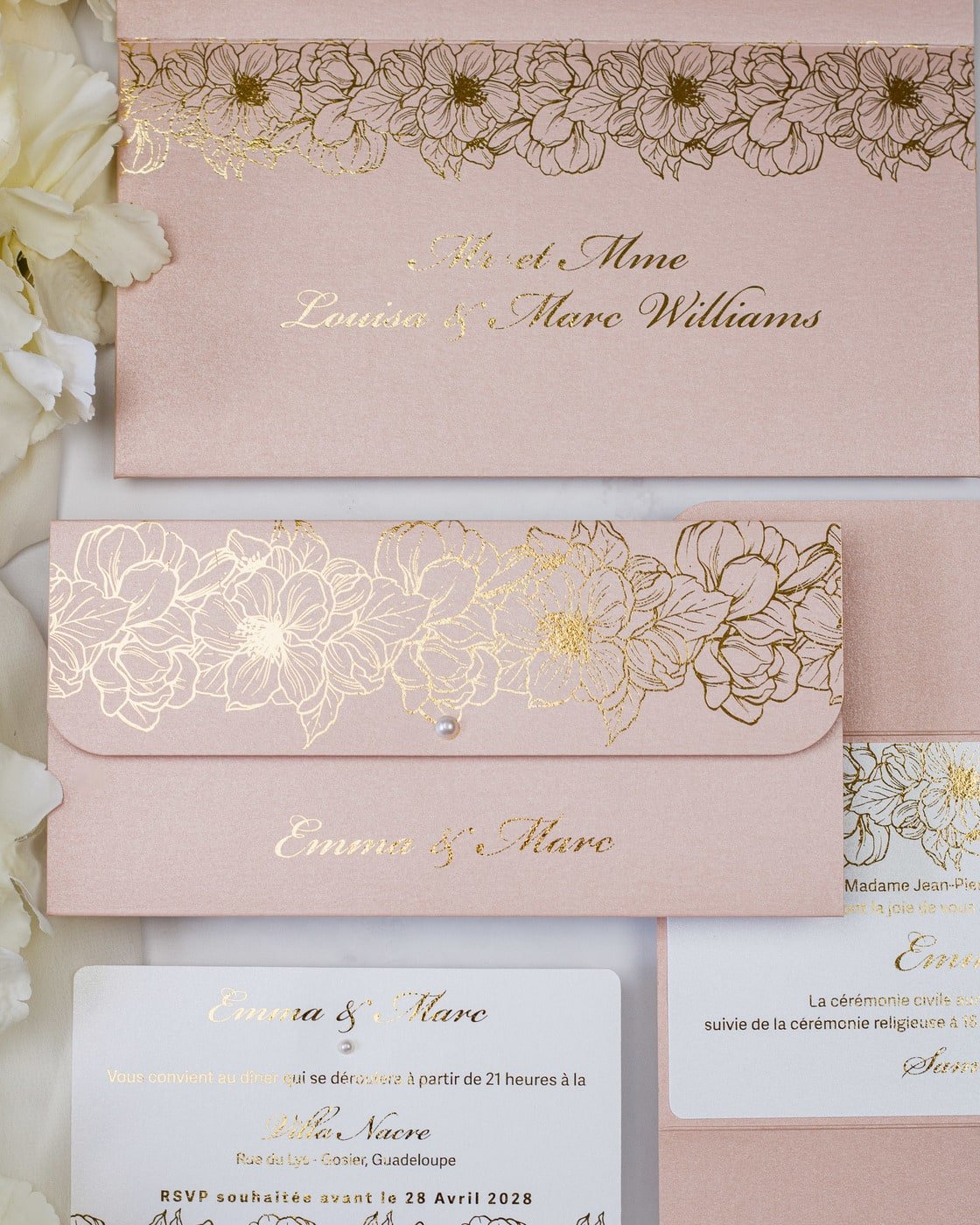 Fancy - Echantillon - Faire - part - Luxe Carterie Studio