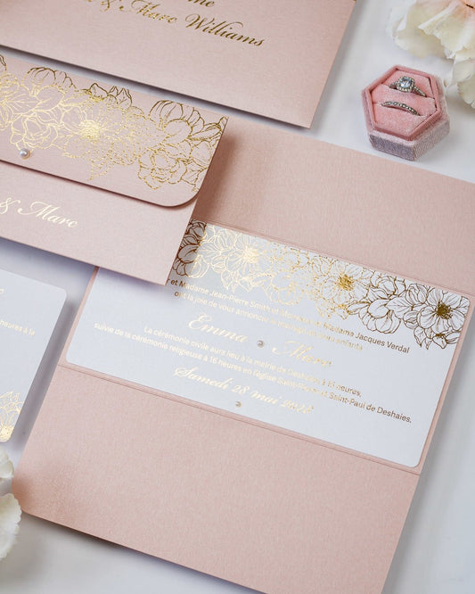 Fancy - Echantillon - Faire - part - Luxe Carterie Studio