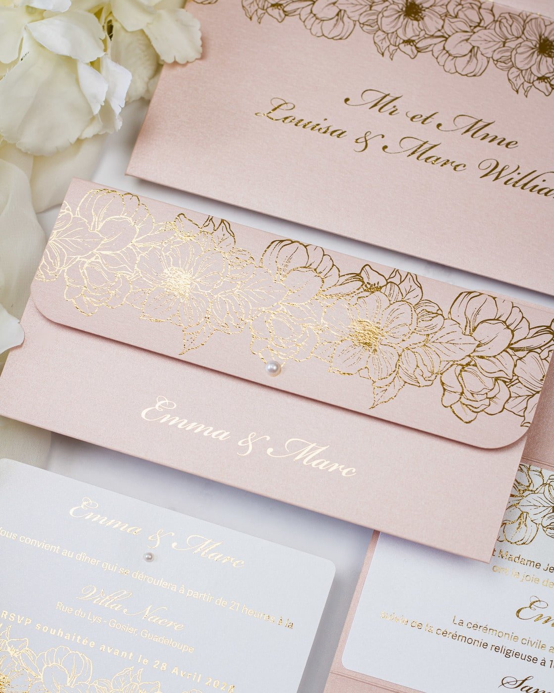 Fancy - Echantillon - Faire - part - Luxe Carterie Studio