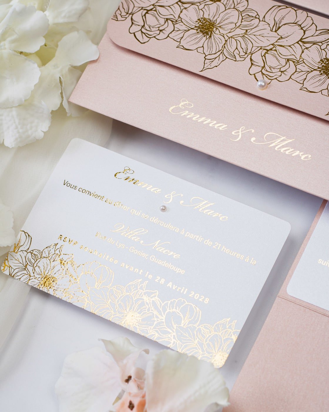 Fancy - Echantillon - Faire - part - Luxe Carterie Studio
