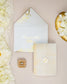 "Félicie" - Faire-part de mariage chic, élégant et romantique avec dorure or - Wedding stationery - Création Luxe Carterie Studio