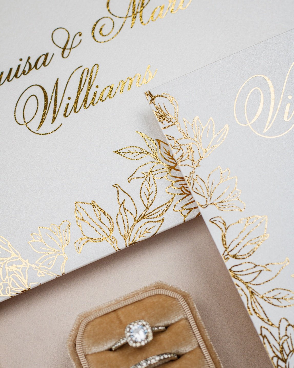Félicie - Echantillon - Faire - part - Luxe Carterie Studio