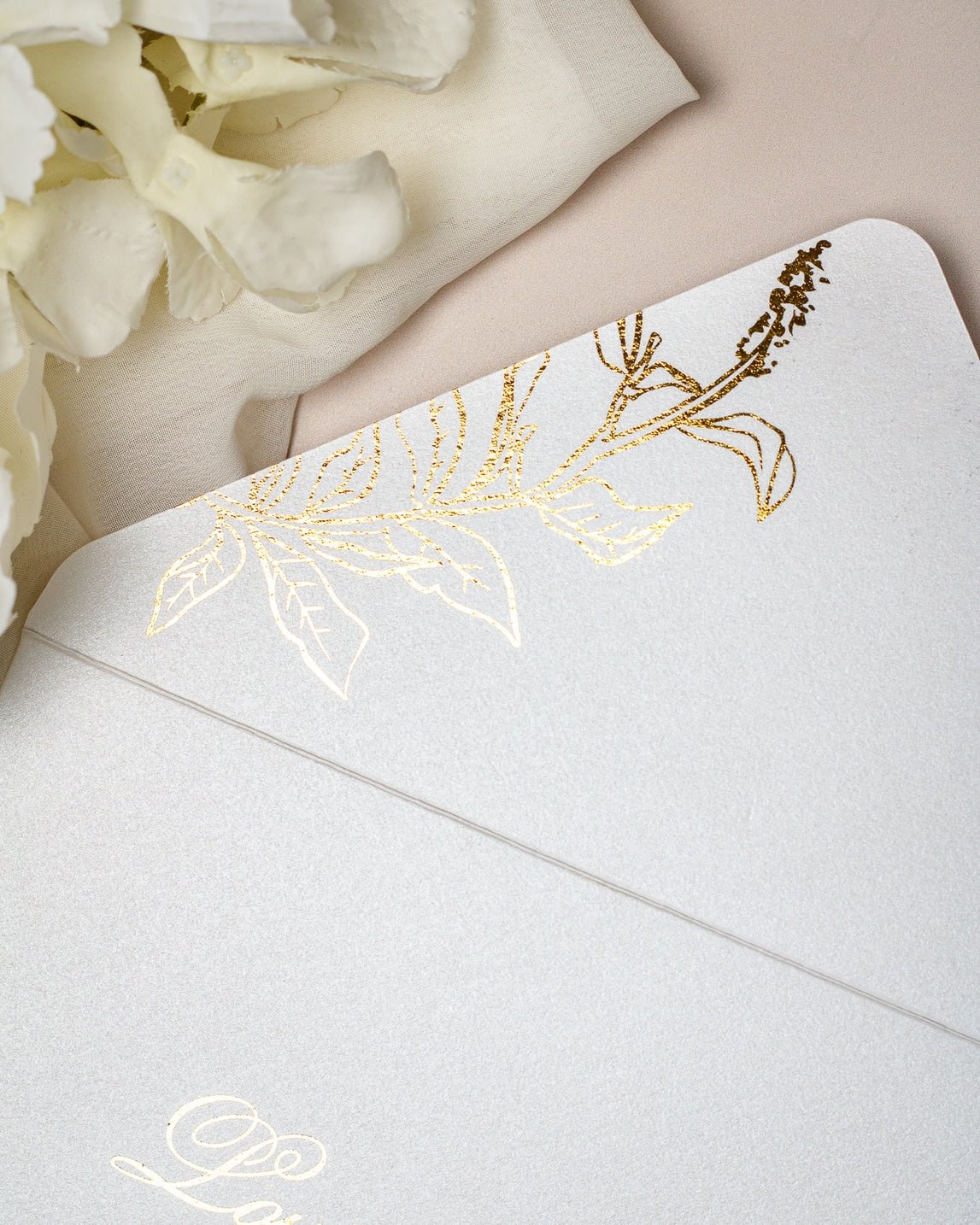 Félicie - Echantillon - Faire - part - Luxe Carterie Studio