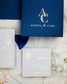 "Fiona" - Faire-part de mariage moderne, chic et élégant avec dorure or – Wedding stationery - Création Luxe Carterie Studio
