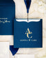 "Fiona" - Faire-part de mariage moderne, chic et élégant avec dorure or – Wedding stationery - Création Luxe Carterie Studio