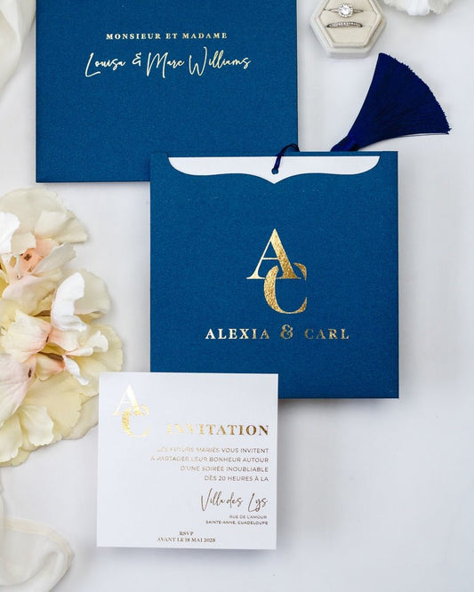 Fiona - Echantillon - Faire - part - Luxe Carterie Studio