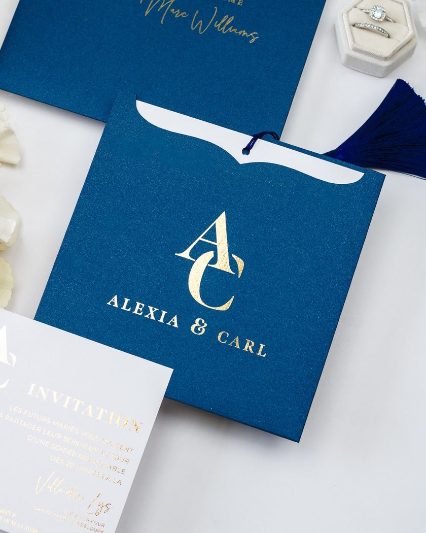 Fiona - Echantillon - Faire - part - Luxe Carterie Studio