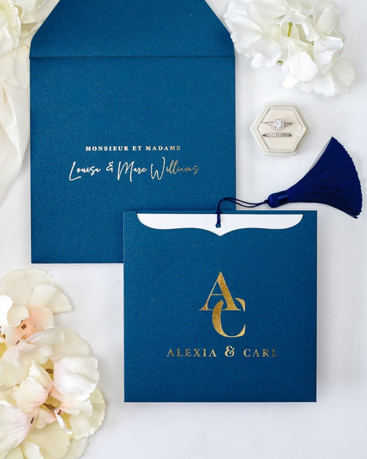 Fiona - Echantillon - Faire - part - Luxe Carterie Studio