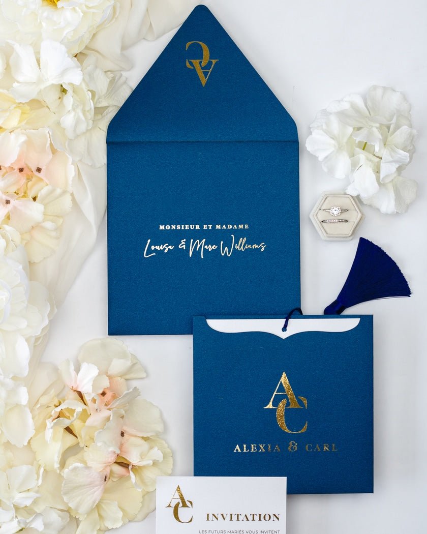 Fiona - Echantillon - Faire - part - Luxe Carterie Studio