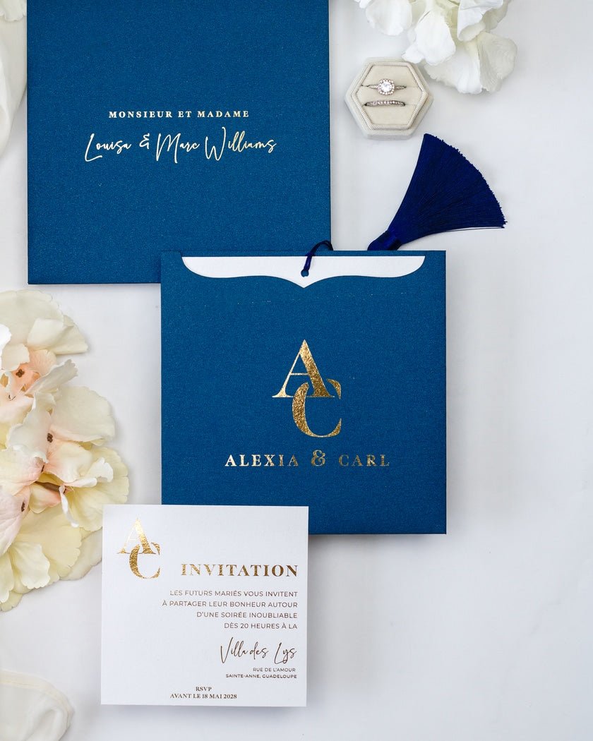 Fiona - Echantillon - Faire - part - Luxe Carterie Studio