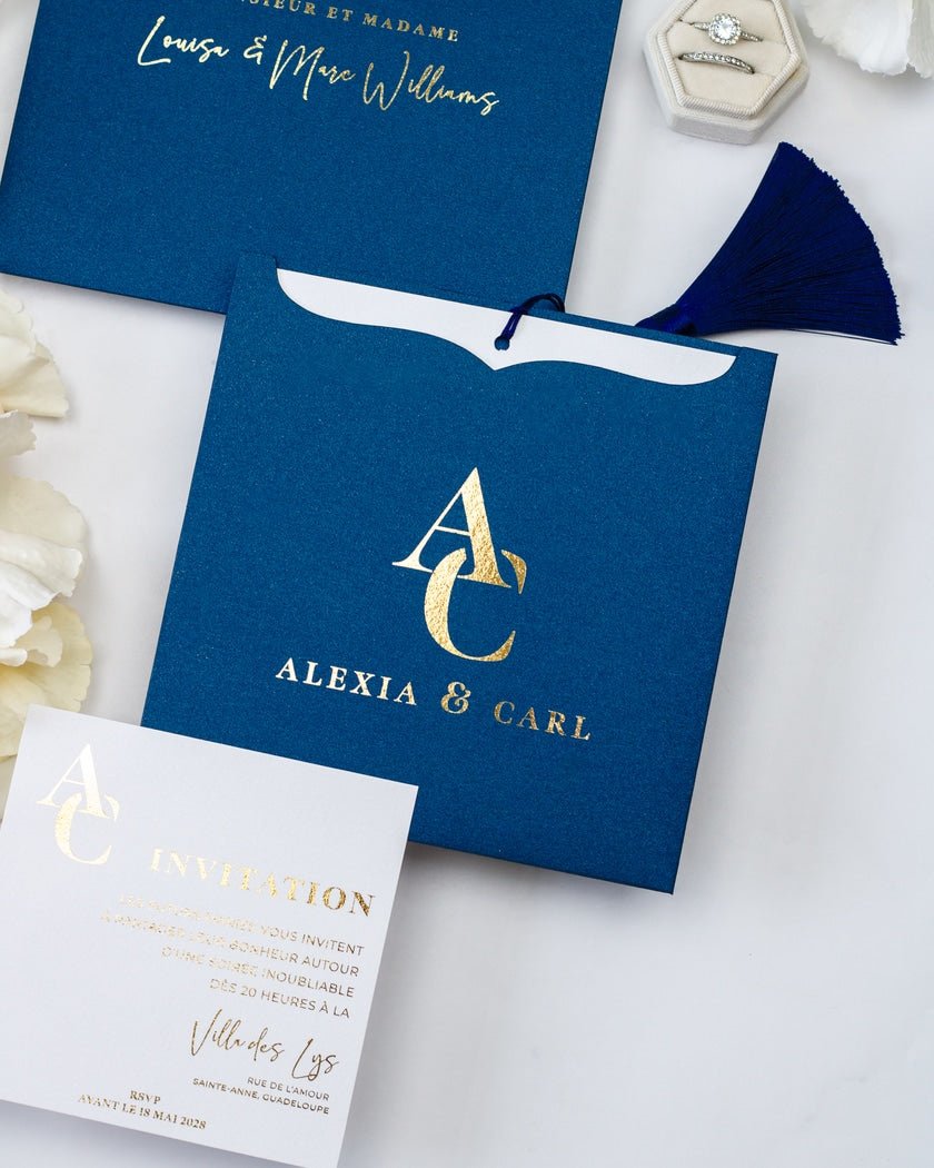 Fiona - Echantillon - Faire - part - Luxe Carterie Studio