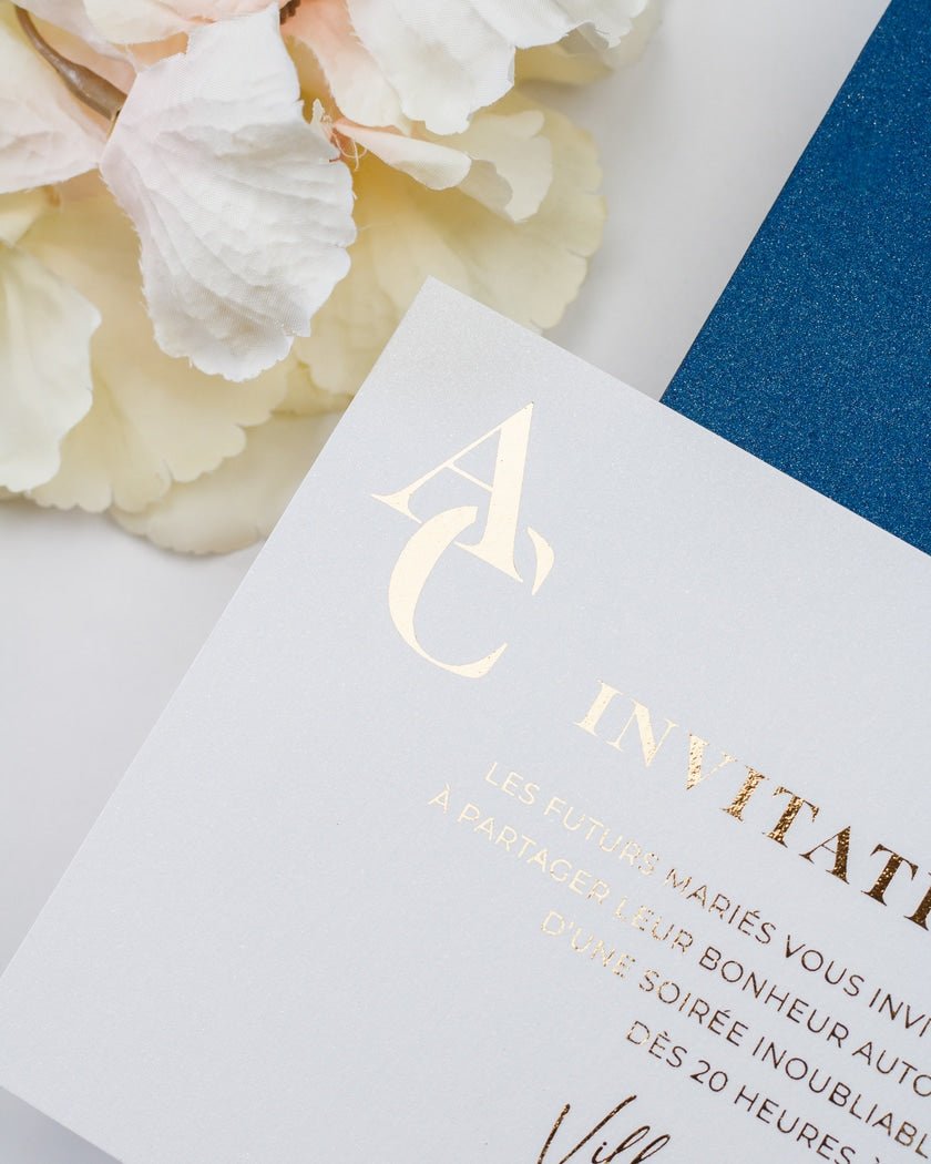 Fiona - Echantillon - Faire - part - Luxe Carterie Studio