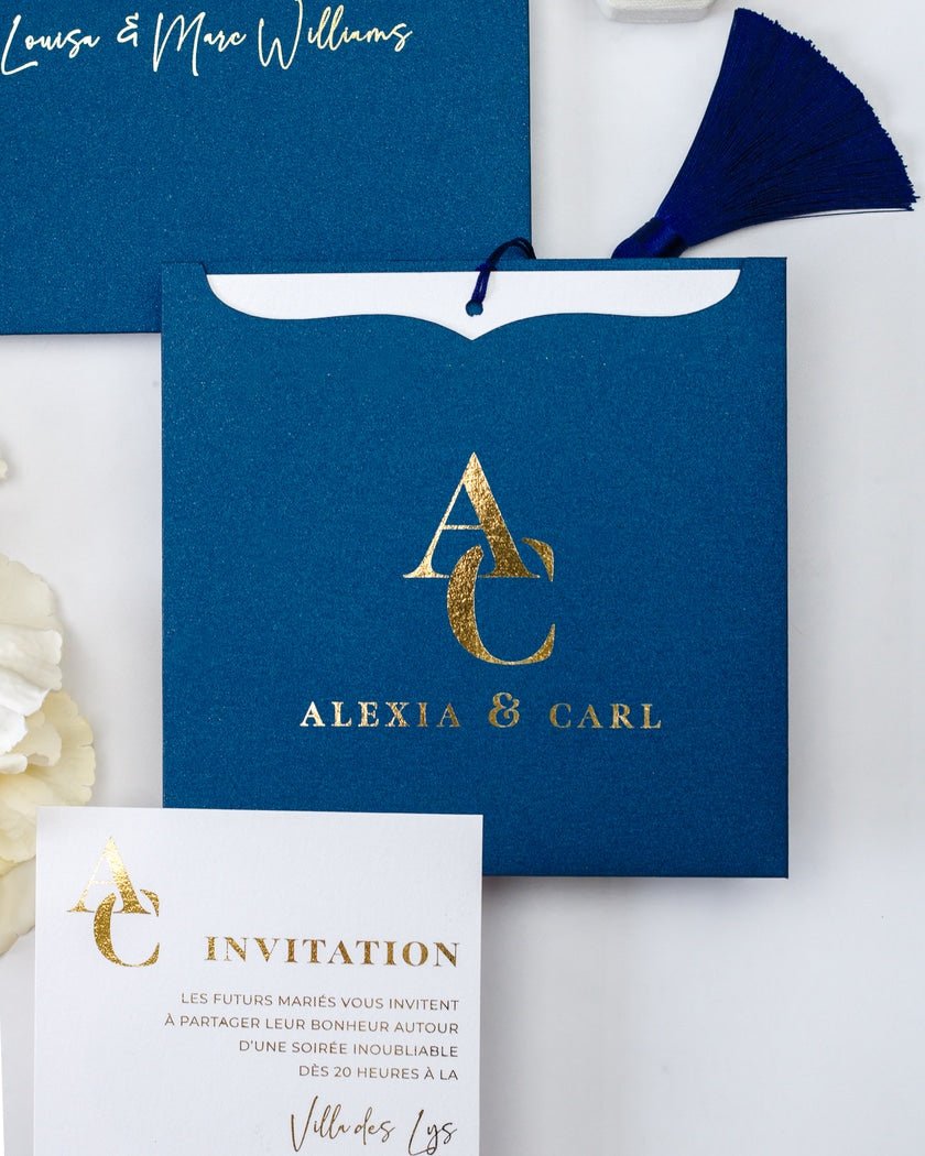 Fiona - Echantillon - Faire - part - Luxe Carterie Studio