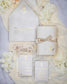 "Frany" - Faire-part de mariage chic, élégant et romantique avec dorure or - Wedding stationery - Création Luxe Carterie Studio