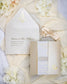 "Frany" - Faire-part de mariage chic, élégant et romantique avec dorure or - Wedding stationery - Création Luxe Carterie Studio