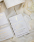 "Frany" - Faire-part de mariage chic, élégant et romantique avec dorure or - Wedding stationery - Création Luxe Carterie Studio