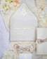"Frany" - Faire-part de mariage chic, élégant et romantique avec dorure or - Wedding stationery - Création Luxe Carterie Studio