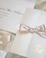 "Frany" - Faire-part de mariage chic, élégant et romantique avec dorure or - Wedding stationery - Création Luxe Carterie Studio