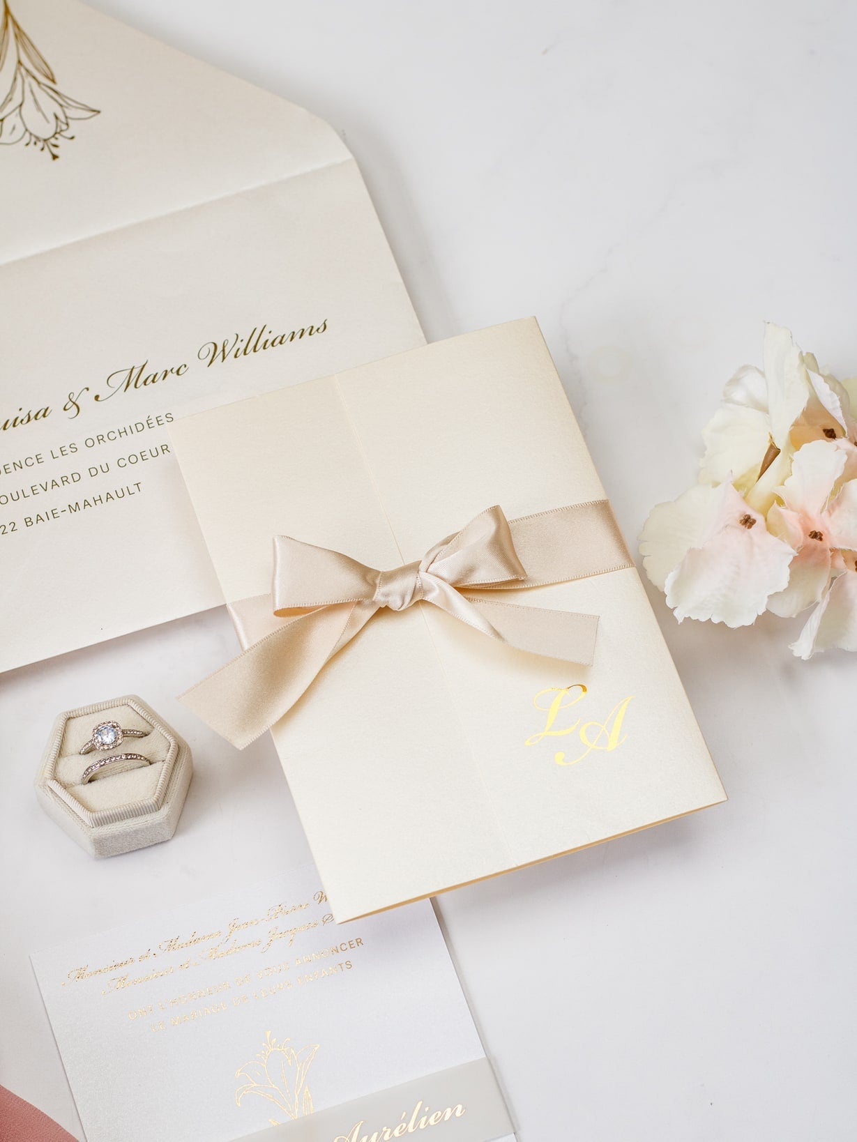 Frany - Echantillon - Faire - part - Luxe Carterie Studio