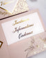 "Gabriella" - Faire-part de mariage chic, élégant et romantique avec dorure or - Wedding stationery - Création Luxe Carterie Studio