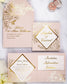 "Gabriella" - Faire-part de mariage chic, élégant et romantique avec dorure or - Wedding stationery - Création Luxe Carterie Studio