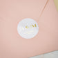"Gina - Sticker" - Faire-part de mariage chic, élégant et romantique avec dorure or - Wedding stationery - Création Luxe Carterie Studio