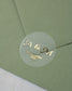 Gina - Sticker (lot de 15) - Stickers étiquettes - 4 cm - Lot de 15 - Luxe Carterie Studio