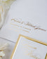 Glamour - Echantillon - Faire - part - Luxe Carterie Studio