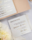 "Glitter" - Faire-part de mariage chic, élégant et romantique avec dorure or - Wedding stationery - Création Luxe Carterie Studio