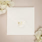 "Gréta - Sticker" - Faire-part de mariage chic, élégant et romantique avec dorure or - Wedding stationery - Création Luxe Carterie Studio