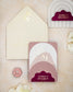 "Honey" - Faire-part de mariage moderne, chic et élégant avec dorure or – Wedding stationery - Création Luxe Carterie Studio