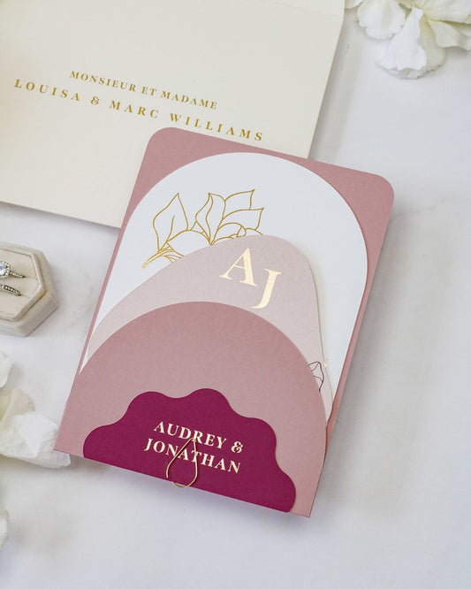 Honey - Echantillon - Faire - part - Luxe Carterie Studio