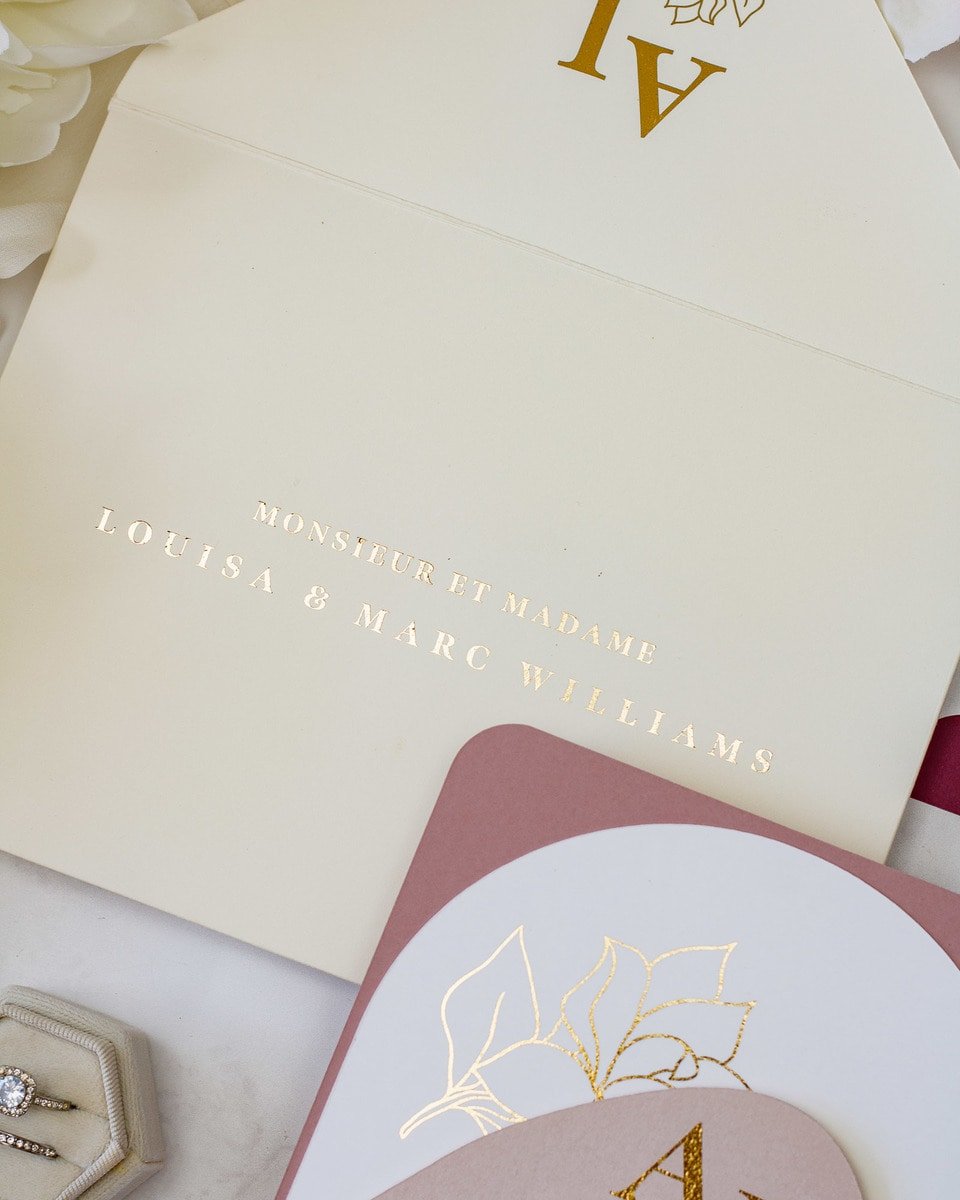 Honey - Echantillon - Faire - part - Luxe Carterie Studio