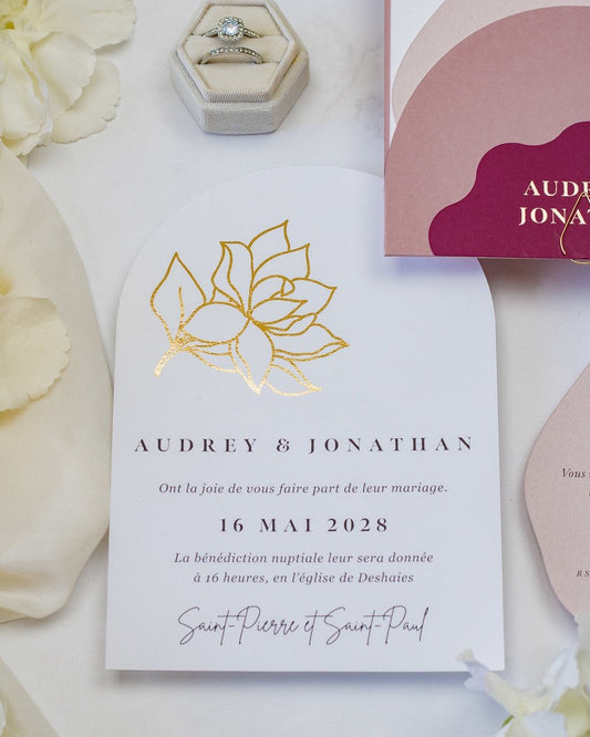 Honey - Echantillon - Faire - part - Luxe Carterie Studio