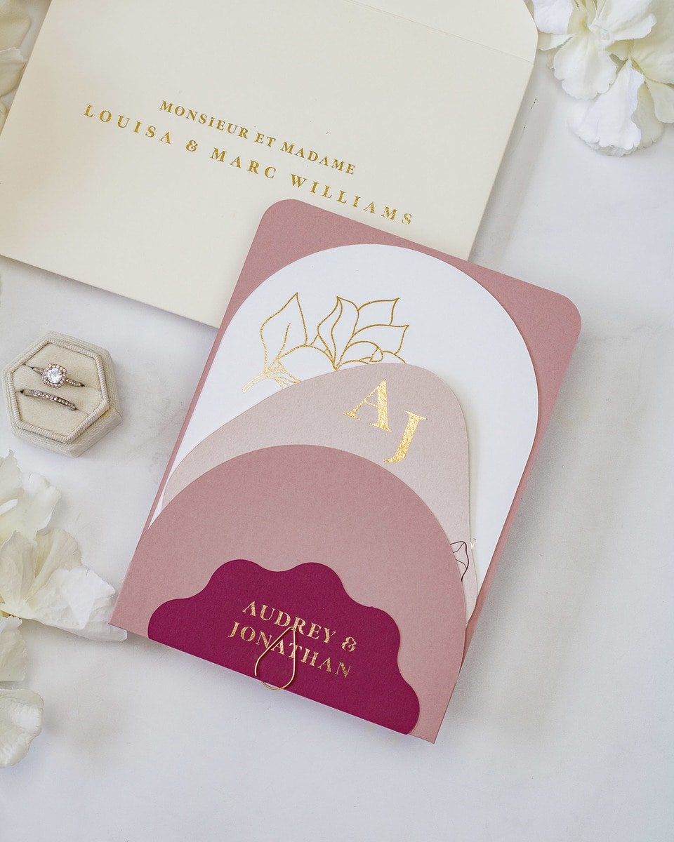 Honey - Echantillon - Faire - part - Luxe Carterie Studio