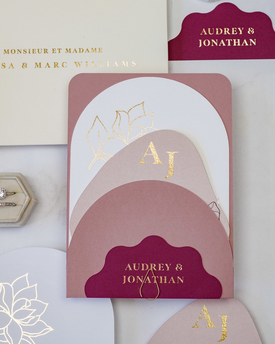 Honey - Echantillon - Faire - part - Luxe Carterie Studio