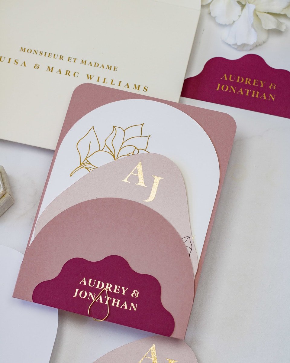 Honey - Echantillon - Faire - part - Luxe Carterie Studio